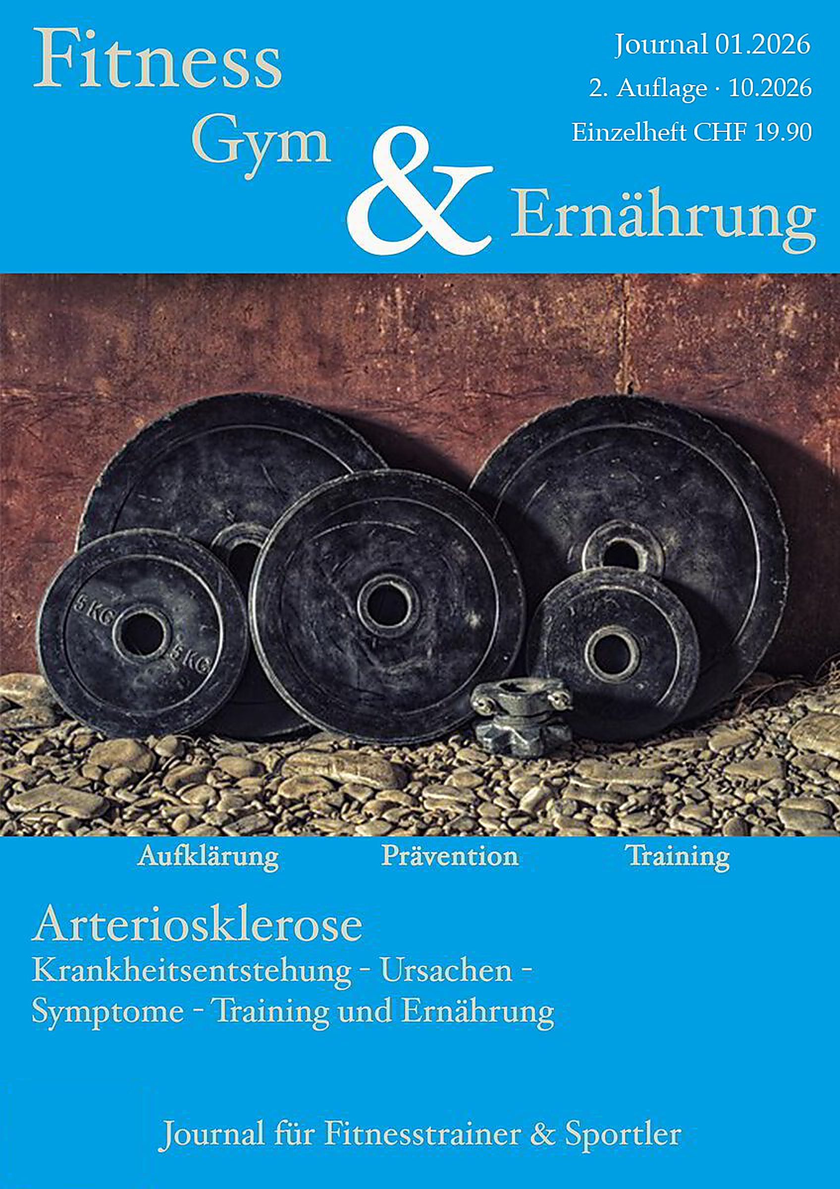 Cover: Cover des Journals «Fitness Gym & Ernährung»